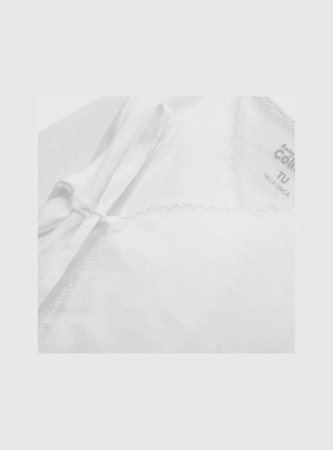 Camiseta Baby Unisex Blanco (Talla Única) Colloky-3