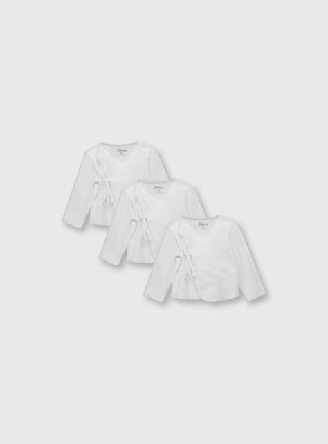 Camiseta Baby Unisex Blanco (Talla Única) Colloky-0