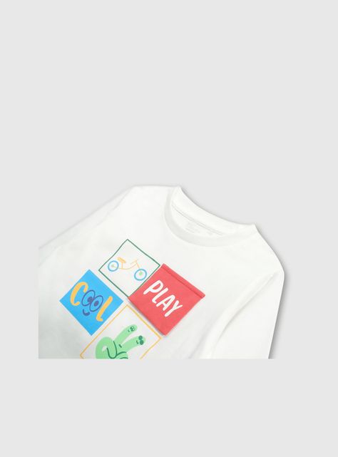 Polera Niño Blanco 49725 Colloky-2