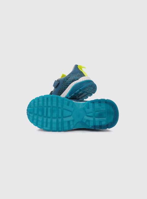 Zapatilla Luces Niño Azul 53877 Colloky-2
