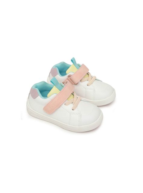 Zapatilla Niña Blanco (18 A 21) Colloky-0