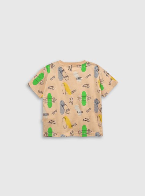 Polera Niño Naranjo 54733 Colloky-1