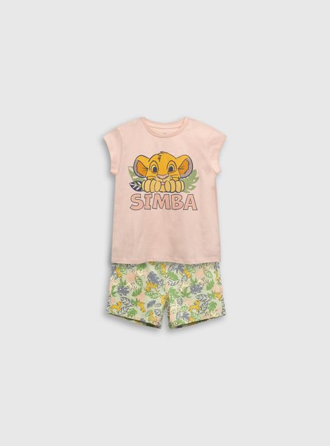 Pijama Niña Naranjo 54611 Colloky-0