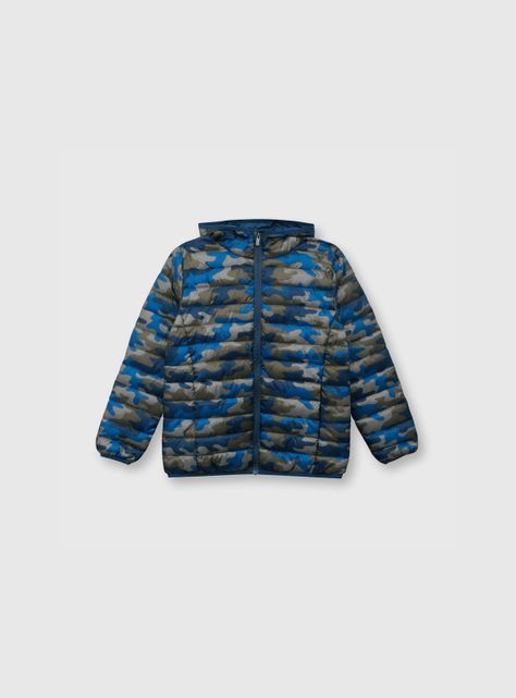Parka Niño Azul (2 A 12 Años) Colloky-0