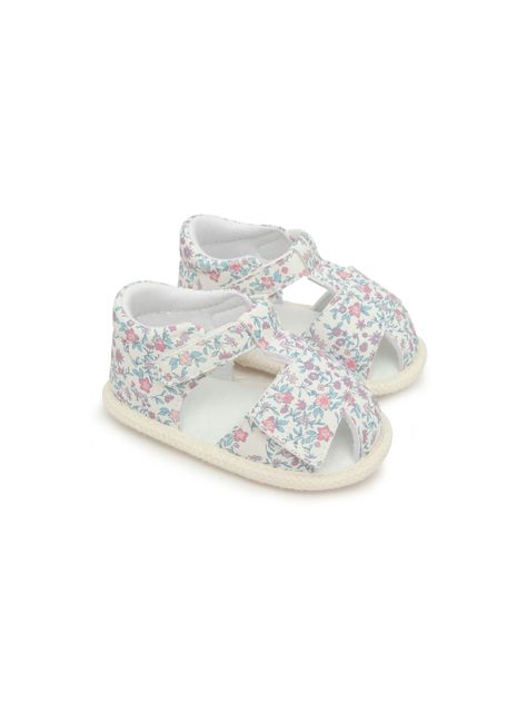Sandalia De Bebé Niña Blanco (14 A 18) Colloky-0