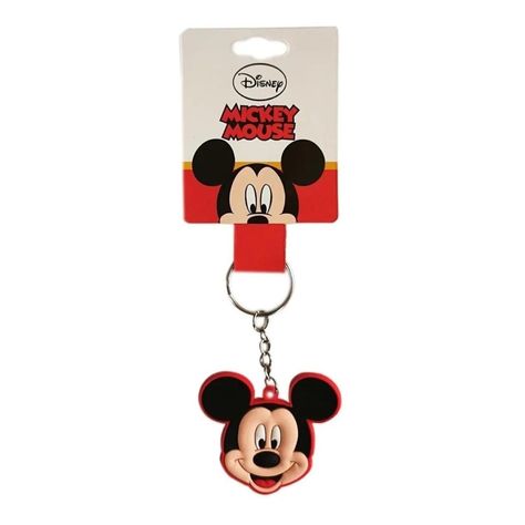 Disney - Mickey Mouse - Llavero De Goma-0