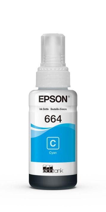 Tinta Epson T664 Original / Comercial Belsan Cyan-0