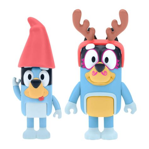 Bluey & Bandit Reno - Set 2 Figuras - Comercial Belsan-0
