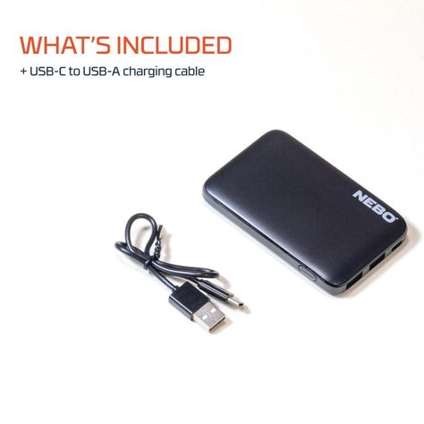 Batería Externa Power Bank Nebo 5000 mAh Power Delivery-3