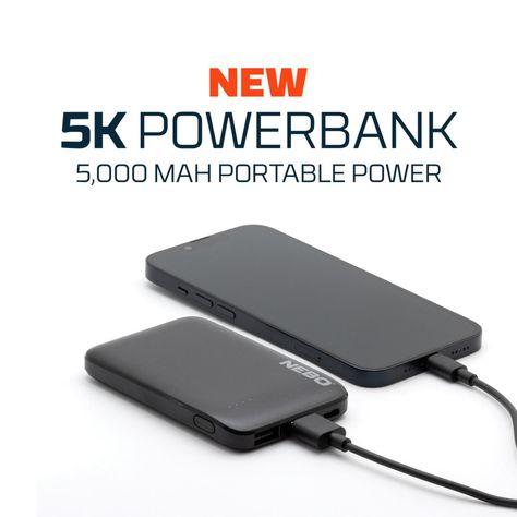 Batería Externa Power Bank Nebo 5000 mAh Power Delivery-9
