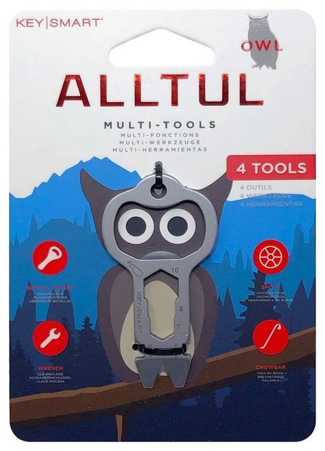 Multiherramienta de Llavero AllTul Búho KeySmart-6