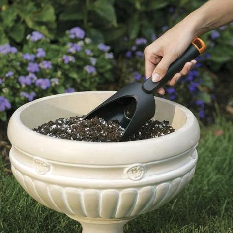 Pala Jardinería Fiskars Pequeña Tipo Cuchara 100S-1