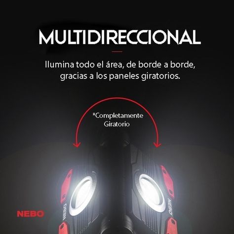Linterna Led Nebo Omni 2k 2000 Lumenes Recargable-3