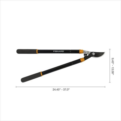 Tijerón de podar Cortarramas Extensible Fiskars corte angular-1