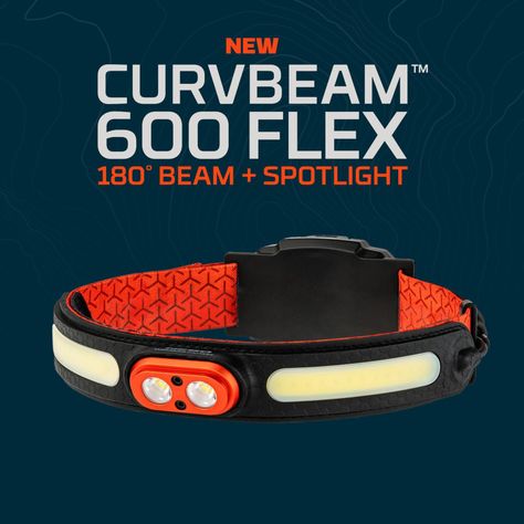 Linterna Frontal Recargable/Pilas NEBO CURVBEAM 600 Lúmenes-9