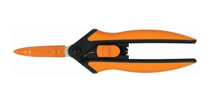 Tijera Floral Detalles Microtip Fiskars Para Tallos Y Hojas-5