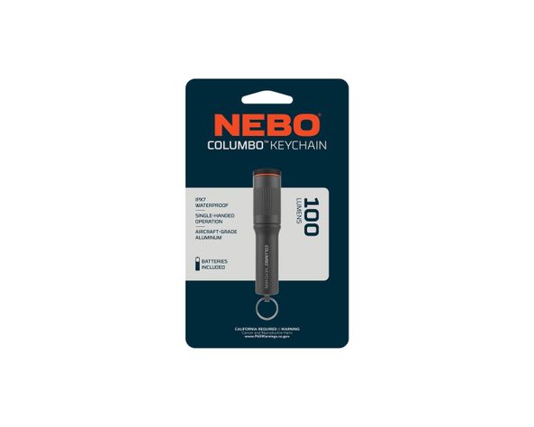 Linterna de llavero NEBO Columbo Keychain 100 Lúmenes-5