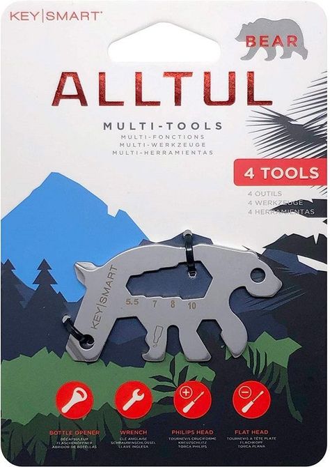 Multiherramienta de Llavero AllTul Oso KeySmart-6