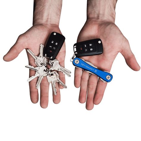 Organizador de llavero Rugged Azul con Accesorios-2