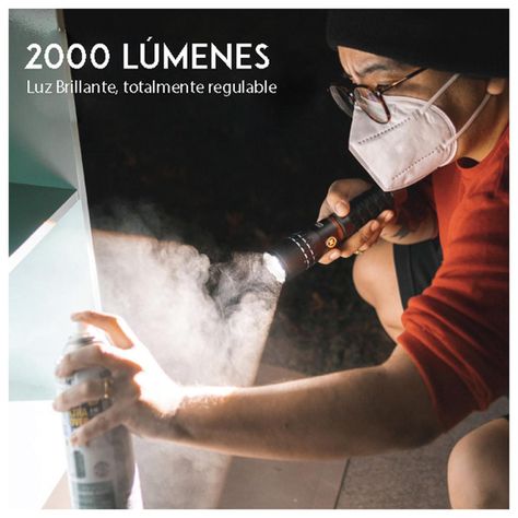 Linterna de mano Recargable NEBO Slyde King 2K 2000 Lúmenes-1