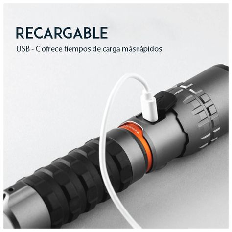 Linterna de mano Recargable NEBO Slyde King 2K 2000 Lúmenes-3