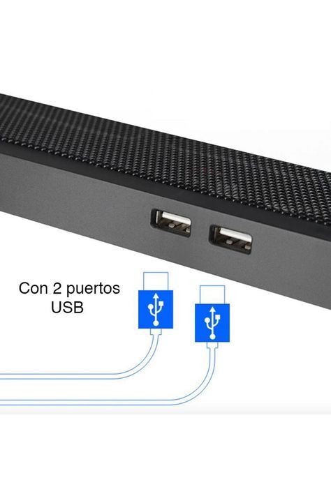 Ventilador notebook 4 ventiladores ajustable NW-638A-4