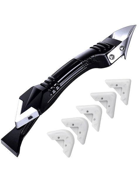 Calafateo silicona raspador sellador punta metal-0