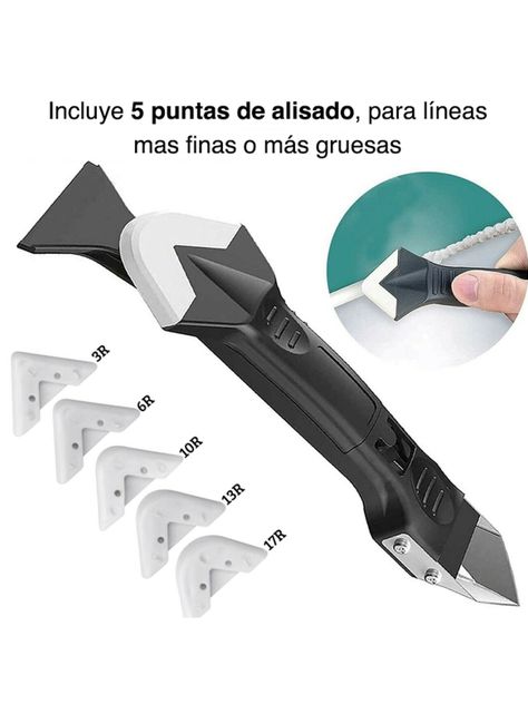 Calafateo silicona raspador sellador punta metal-2