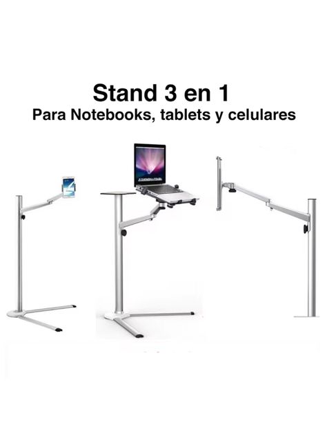 Stand para Notebook Macbook iPad aluminio 105 cms	-1