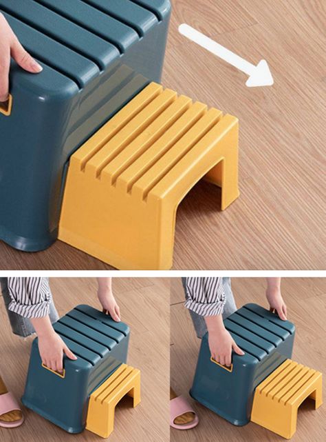 Piso Niños Baño Multiuso doble escalón hasta 100KG	-1
