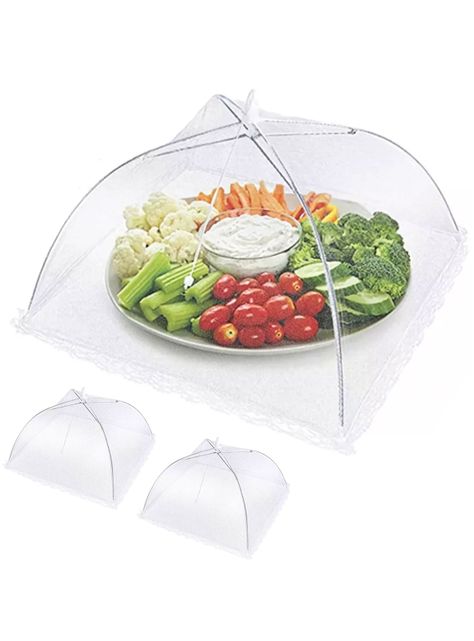 Malla Cubre Alimentos Para Cubrir Antimoscas X 3-0