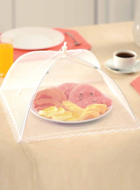 Malla Cubre Alimentos Para Cubrir Antimoscas X 3-5