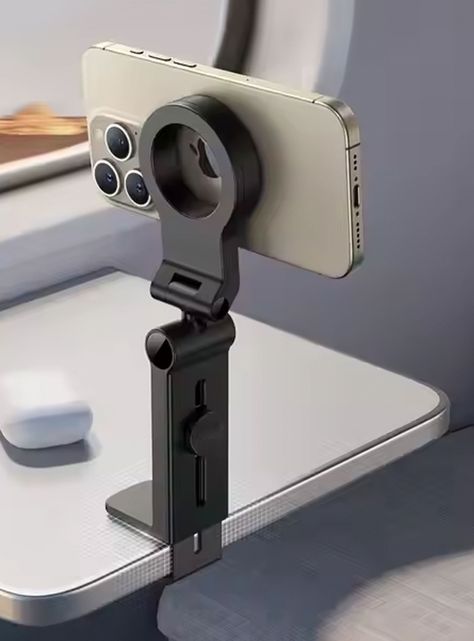 Soporte celular avión viajes para bordes con prensa-4