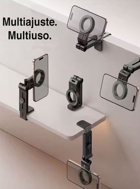 Soporte celular avión viajes para bordes con prensa-5