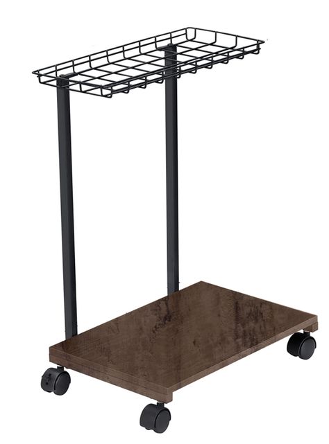 Mesa CPU soporte con ruedas móvil-1