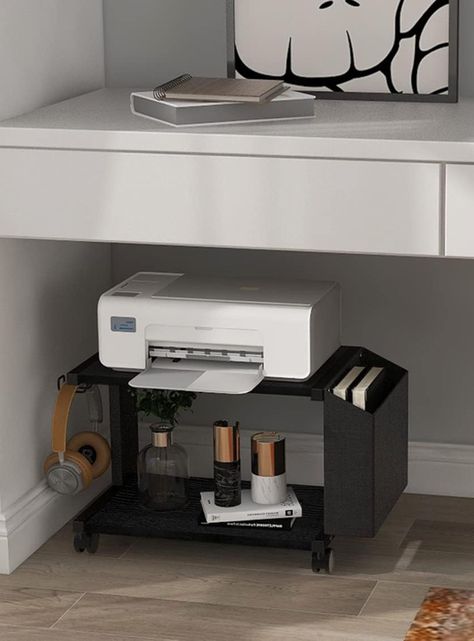 Mueble para impresora mesa con ruedas -3