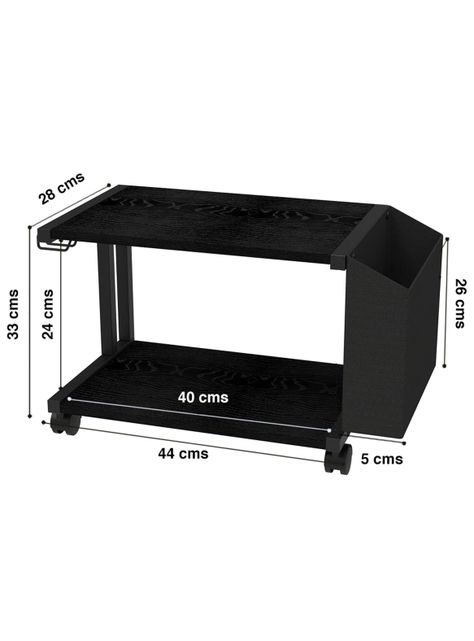 Mueble para impresora mesa con ruedas -6
