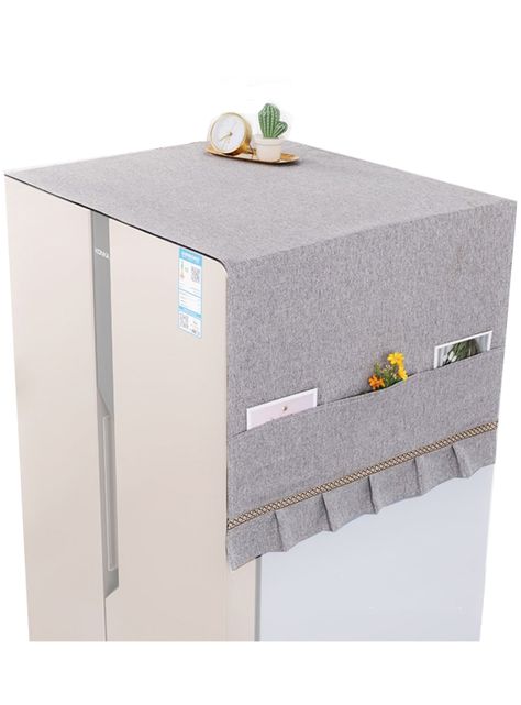 Funda Para Lavadora Secadora Refrigerador Bolsillo Lateral-0