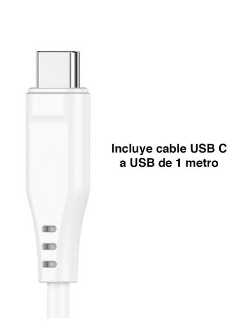 Cargador USB C Carga Rápida 20W certificado SEC-3