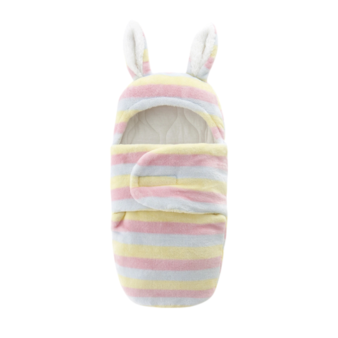 Saco de Dormir para Bebé con Orejitas – Suave y Térmico-0