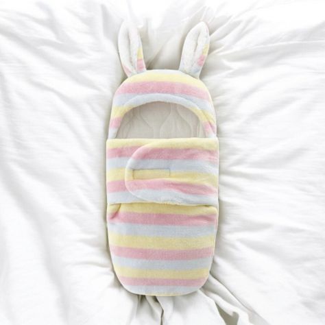Saco de Dormir para Bebé con Orejitas – Suave y Térmico-1