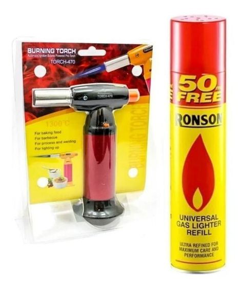 Soplete De Reposteria Torch 470 + Gas-0