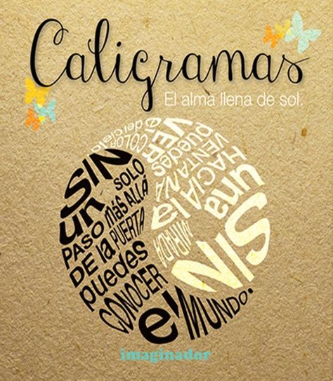 Caligramas : El Alma Llena De Sol-0