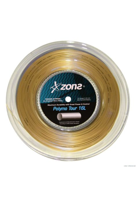 Rollo Cuerda Tenis Zons Polymo Tour 1.28 / 16L Ambar-0