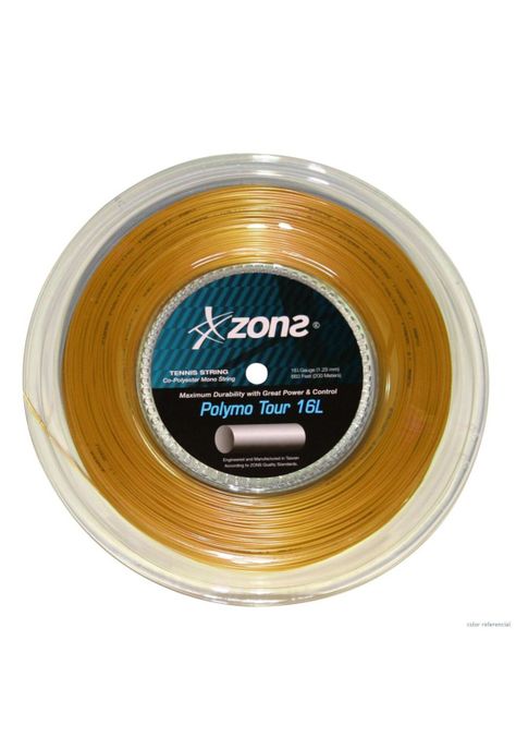 Rollo Cuerda Tenis Zons Polymo Tour 1.28 / 16L Oro-0