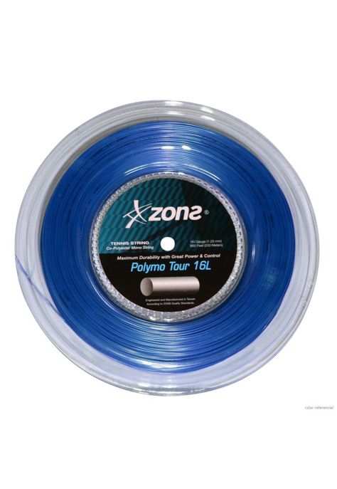 Rollo Cuerda Tenis Zons Polymo Tour 1.28 / 16L Azul Oscuro-0