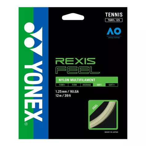 Set Cuerda Tenis REXIS FEEL 1.25 / 16L Blanco-1