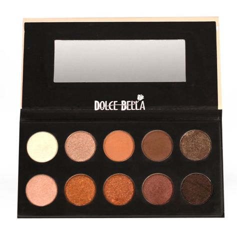 PALETA DE SOMBRAS 10 TONOS NUDE TONO 3 DOLCE BELLA-0