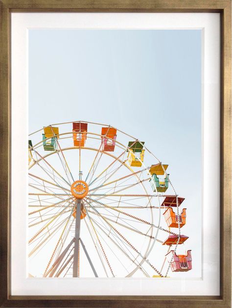 Set 3 Cuadros Paradise 30X40 Marco Dorado-1