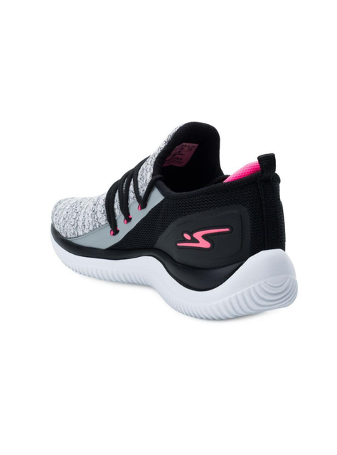 ZAPATILLA MUJER CENIZA NEGRO ROSA 8410-2